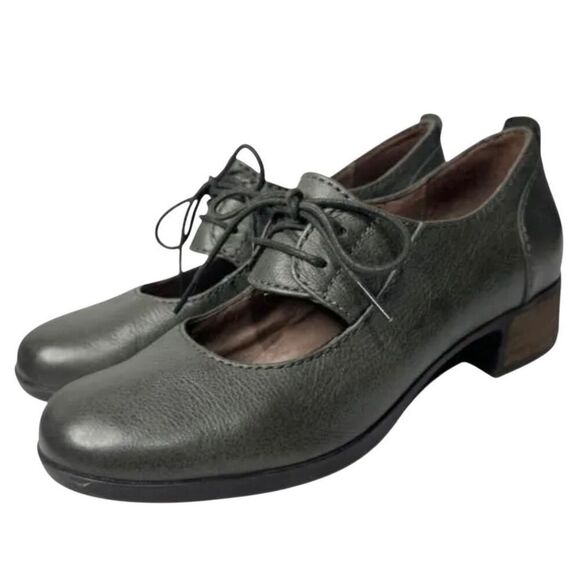 Dansko Linda Mary Jane lace up shoes sz 39 - Picture 2 of 13